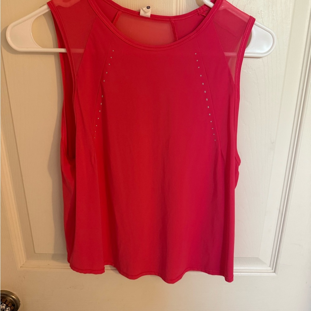 Women's Pink Lululemon Tank Top